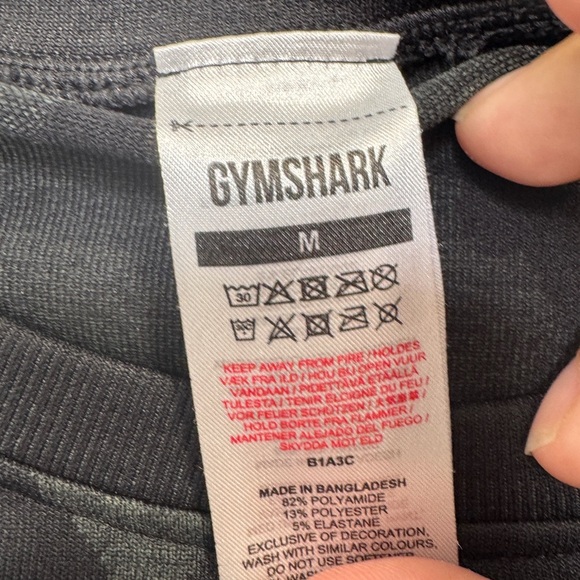 Gymshark Camo Seamless Long Sleeve Crop Top - Picture 5 of 10